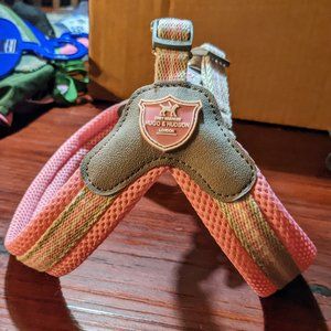 Hugo & Hudson PINK EASY V DOG HARNESS (Size 5)